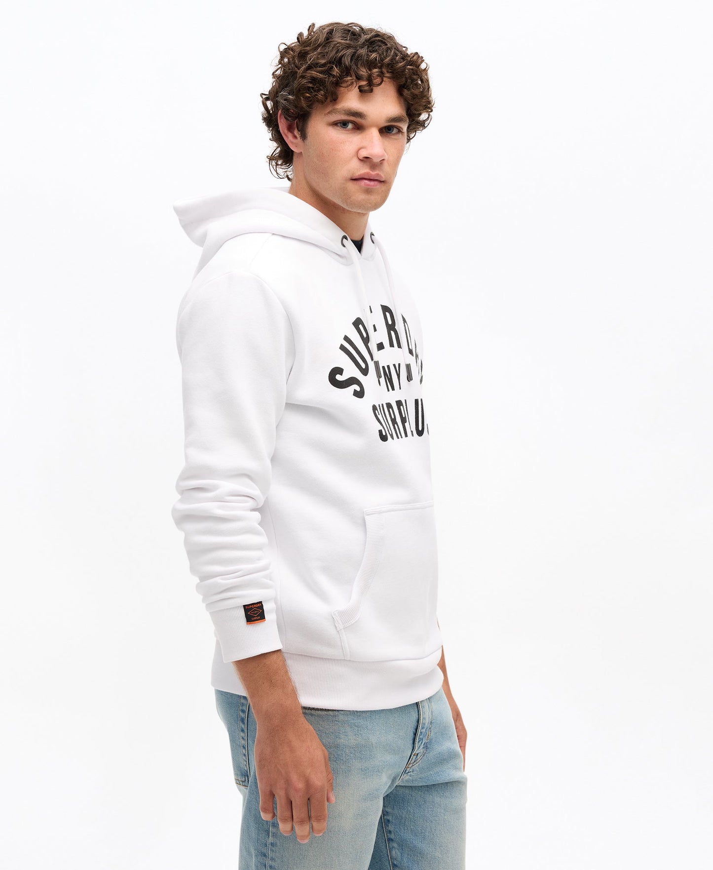 Surplus Graphic Hoodie | Brilliant White