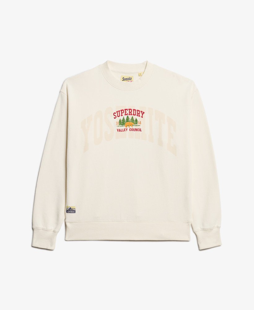 Travel Souvenir Loose Crew | Cream