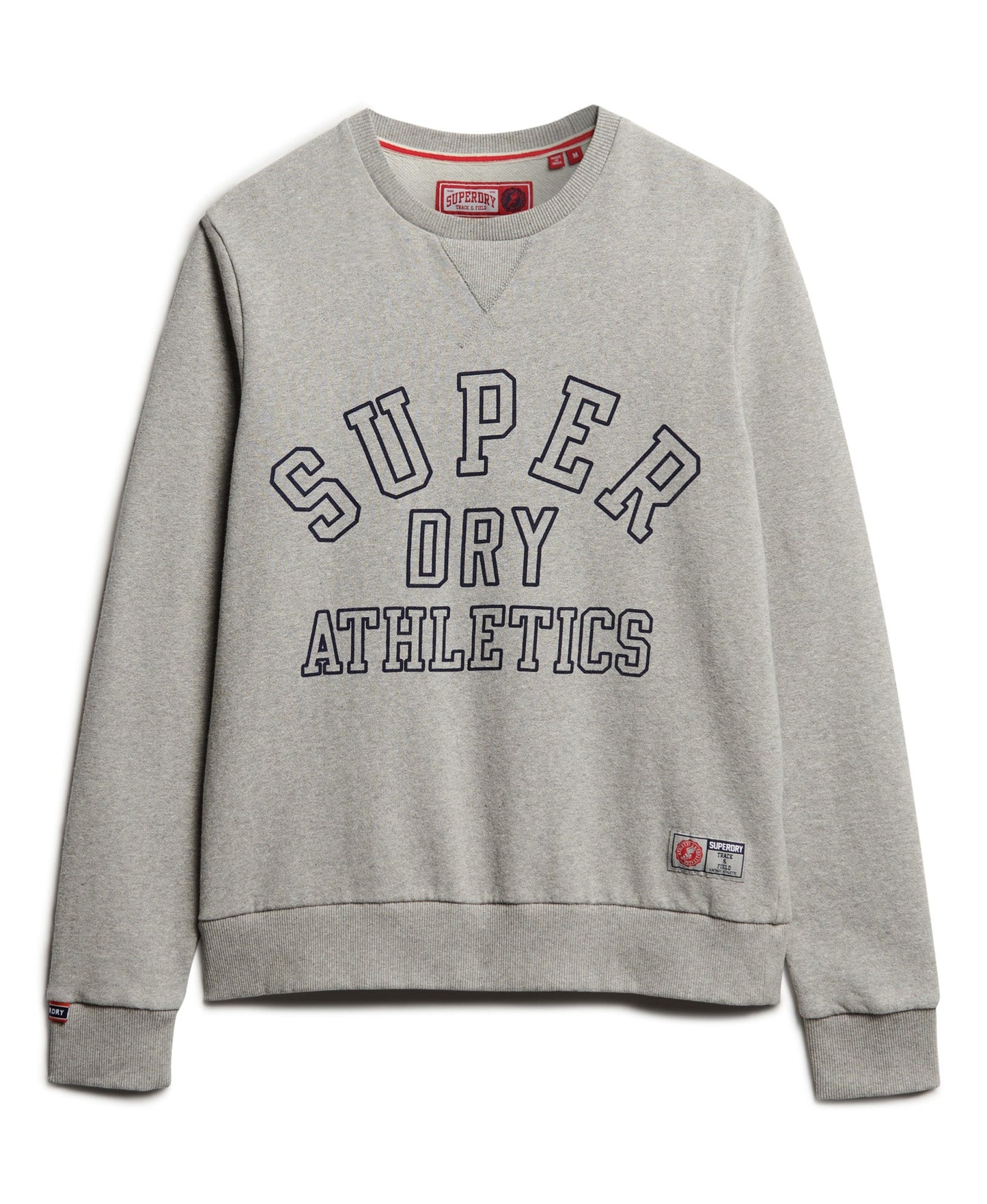 Athletic Printed Sweatshirt | Athletic Grey Marle