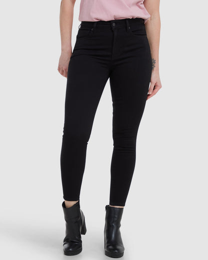 Studios High Rise Skinny Jeans | Black Black 30