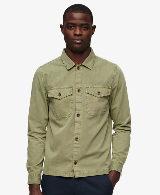 Merchant Store - Ripstop Overshirt | Olive Khaki