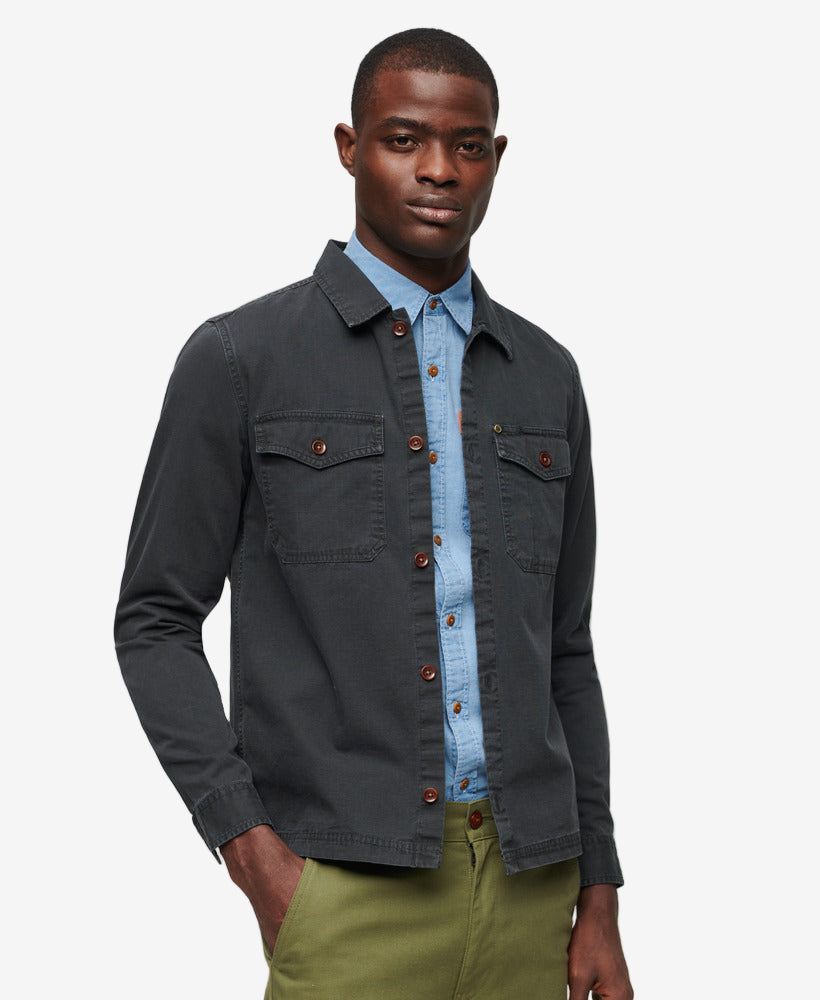 Merchant Store - Ripstop Overshirt | French Navy