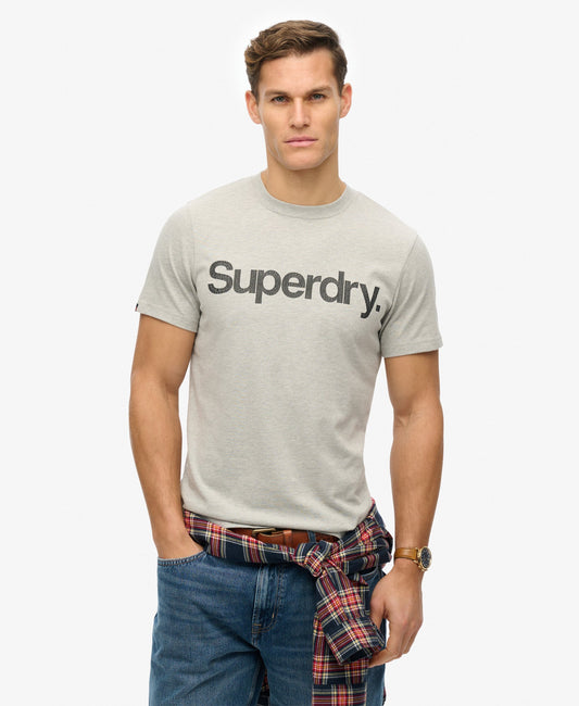 Core Logo Tee | Grey Marle