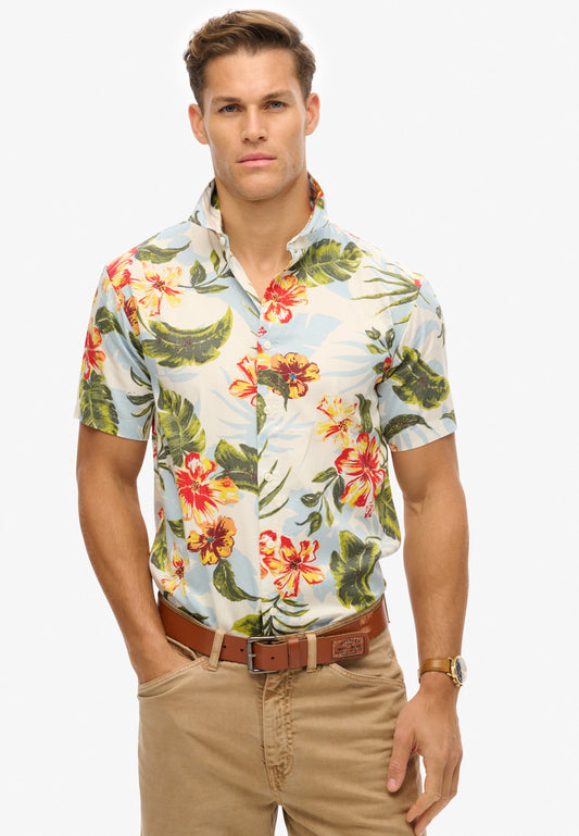 Hawaiian Print Shirt | Aloha Shadow