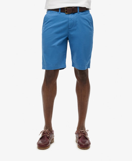 Vintage Slim Fit Chino Short | Neptune Blue