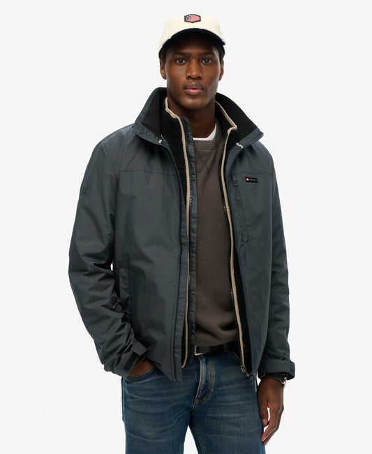 Non Hood Logo Windbreaker | Petroleum Blue