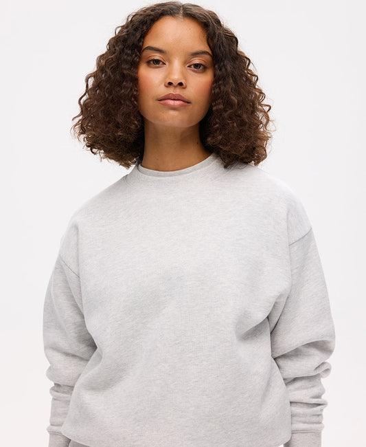 Essential Logo Crew Sweat | Glacier Grey Marle