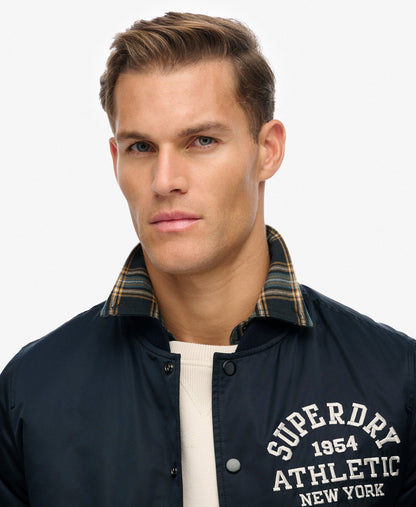 Athletic Varsity Bomber | Eclipse Navy