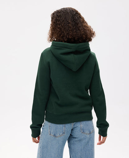 Essential Logo Hoodie | Enamel Green