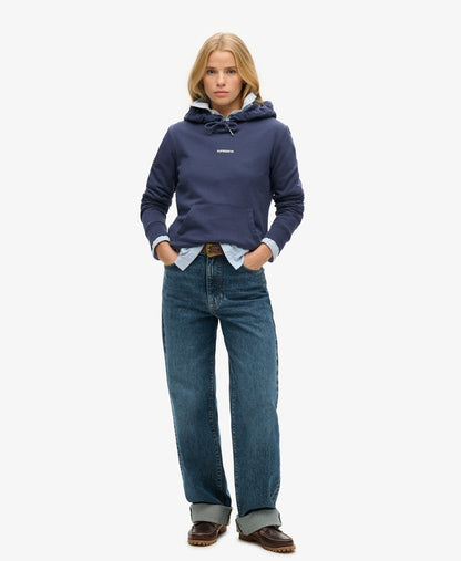 Plain Hoodie | Lauren Navy