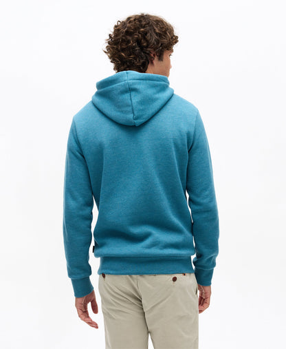 Retro Rock Graphic Hoodie | Alaskan Blue Marle