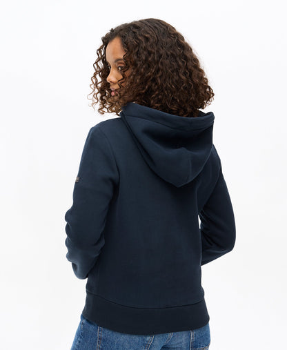 Vintage Logo Relaxed Hoodie | Eclipse Navy