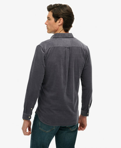 Classic Needle Cord Shirt | Lauren Navy
