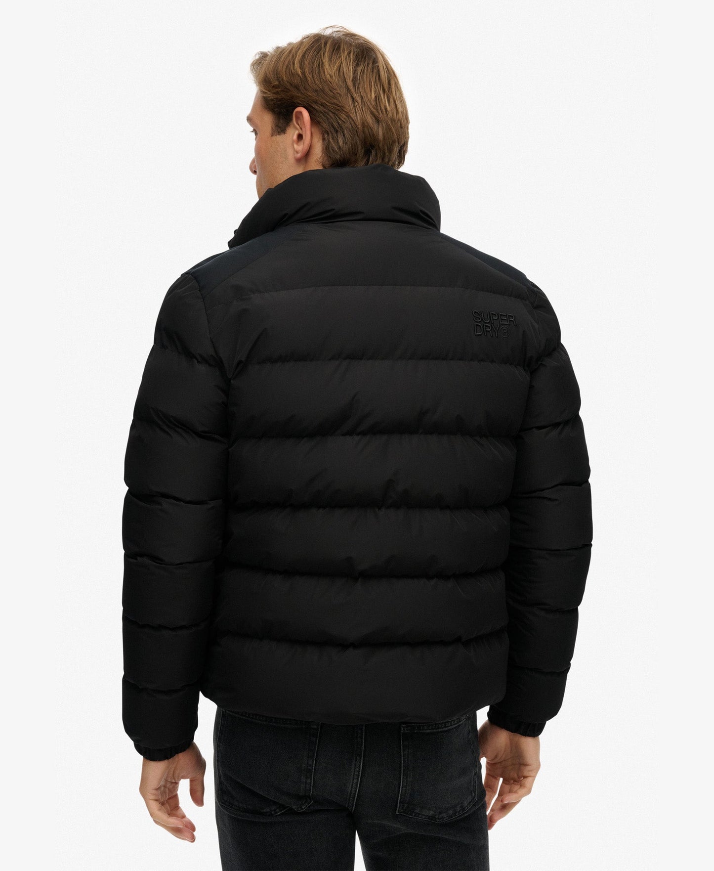 Sports Puffer Jacket | Black