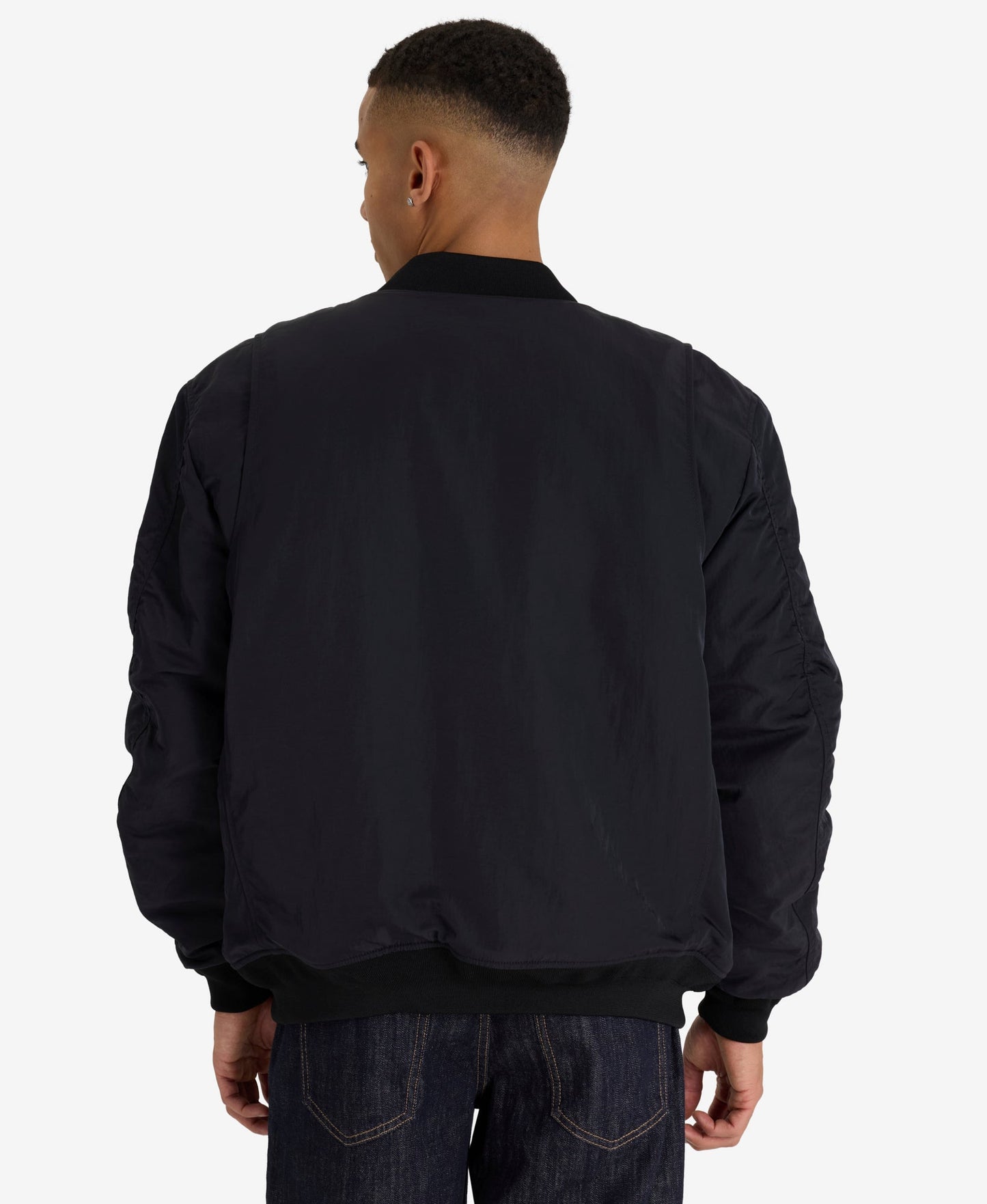 Military Ma1 Jacket | Jet Black