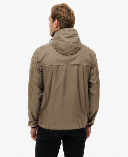 Essential Tri Windbreaker Jacket | Canyon Sand Brown