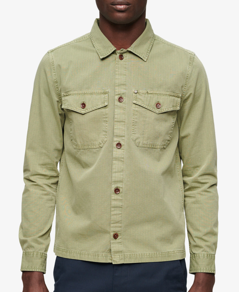 Merchant Store - Ripstop Overshirt | Olive Khaki