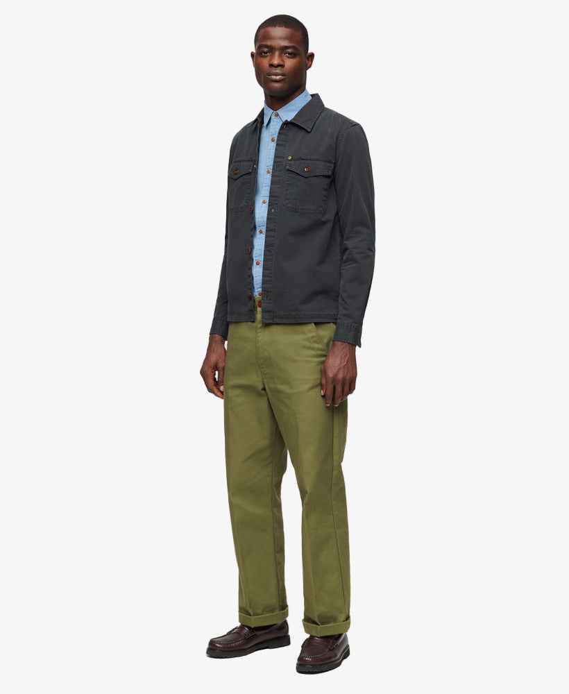 Merchant Store - Ripstop Overshirt | French Navy