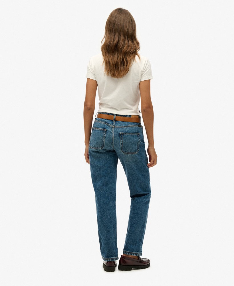 Mid Rise Straight Leg Jean | Fulton Vintage Blue 30