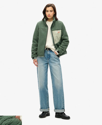 Fleece Trekker Jacket | Laurel Khaki