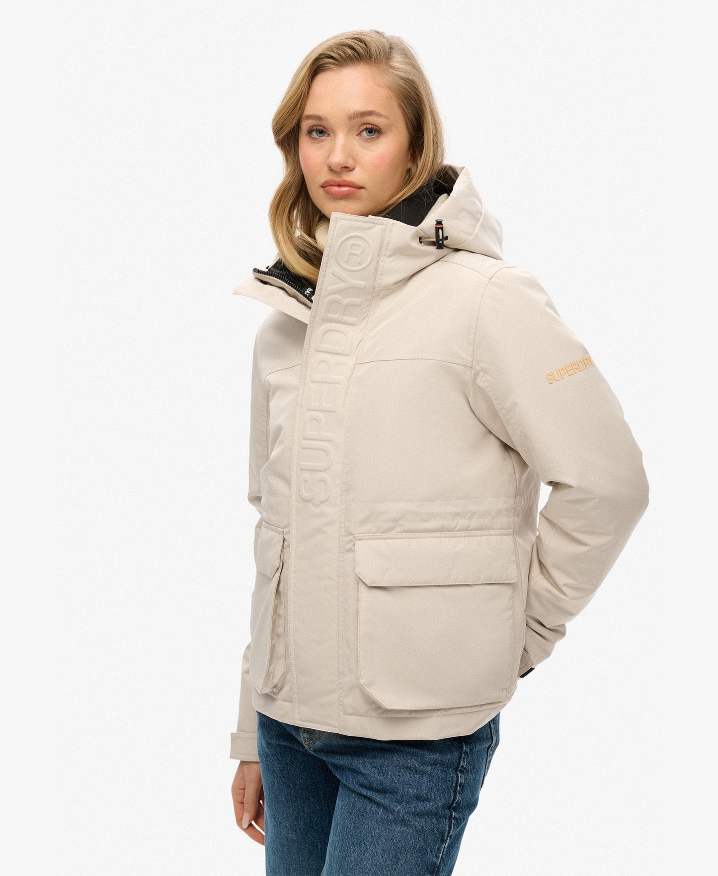 Hooded Ultimate Windbreaker Jacket | Chateau Grey