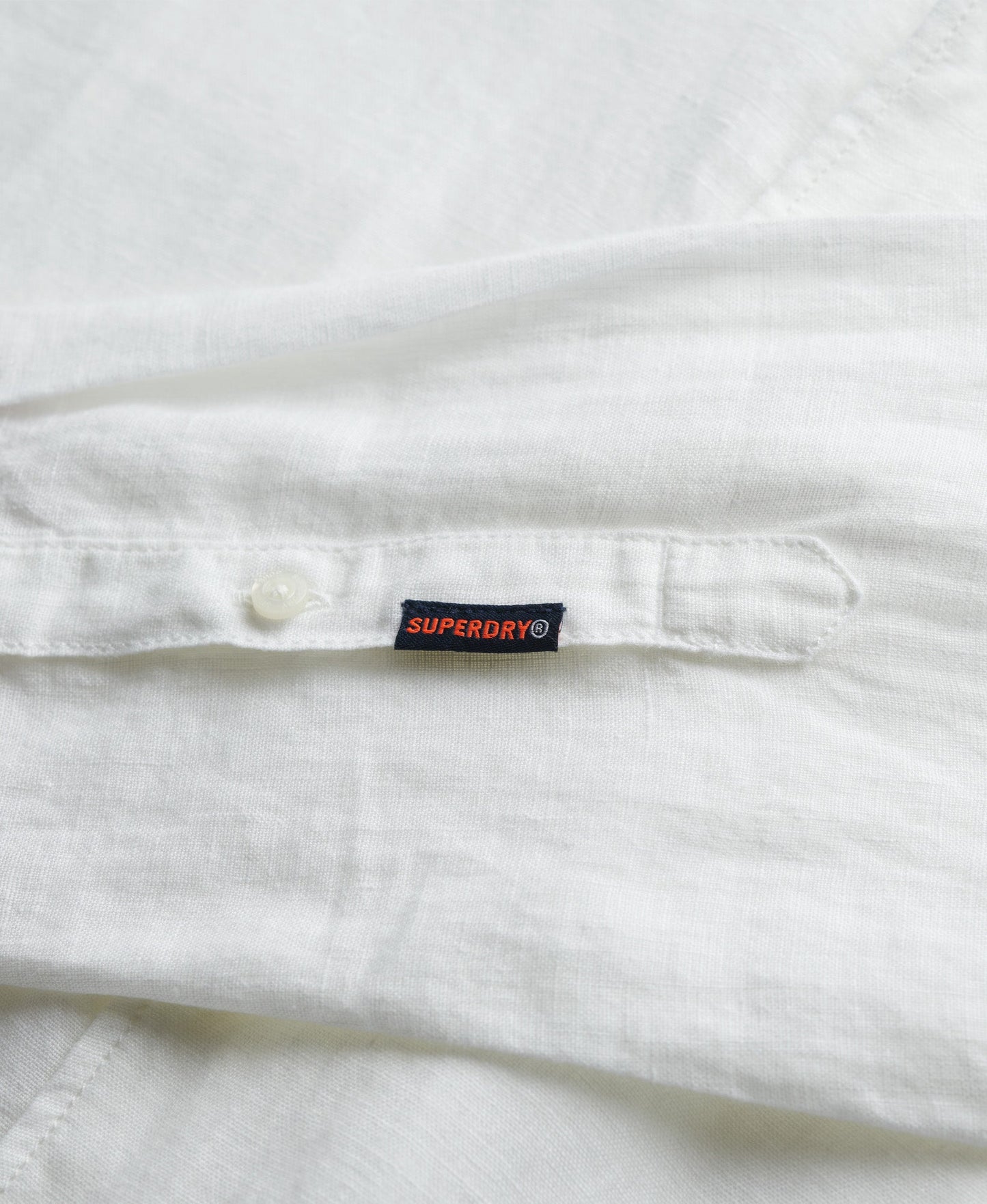 Vacation Long Sleeve Linen Shirt | Optic