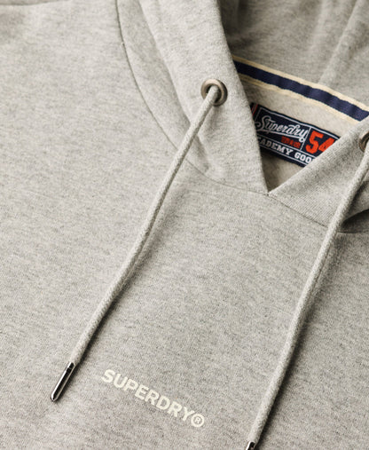Plain Slim Fit Hoodie | Grey Marle