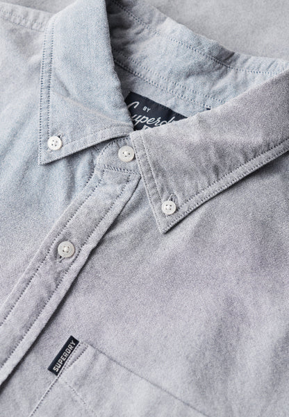 Vintage Oxford Short Sleeve Shirt | Navy
