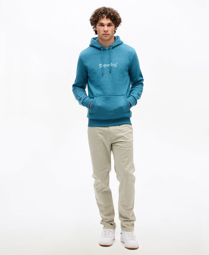 Retro Rock Graphic Hoodie | Alaskan Blue Marle