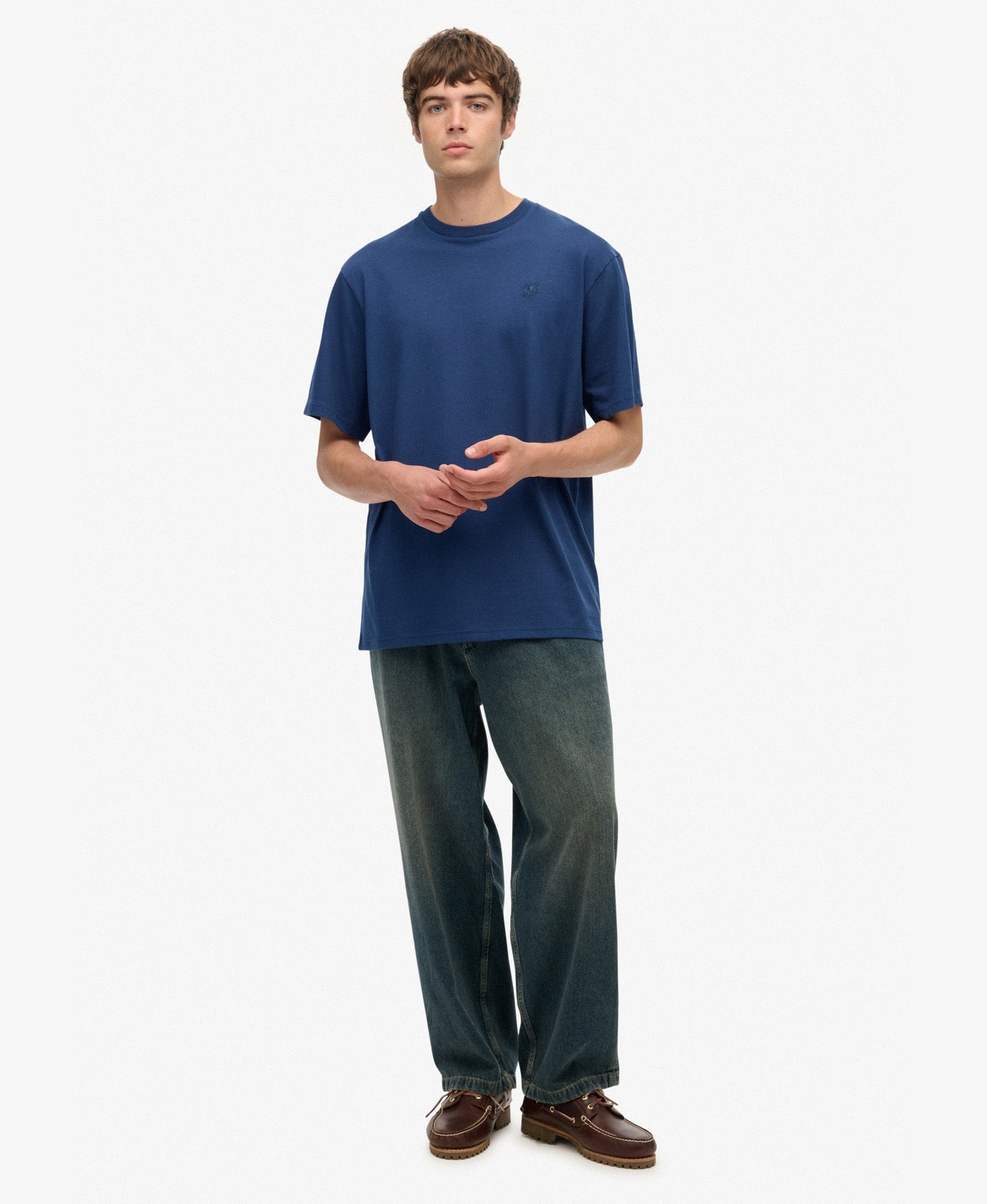 Blank Oversized Tee | Insignia Blue