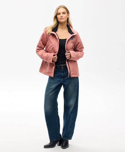 Non Hooded Shell Jacket | Ash Rose