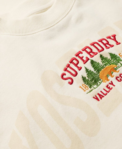 Travel Souvenir Loose Crew | Cream