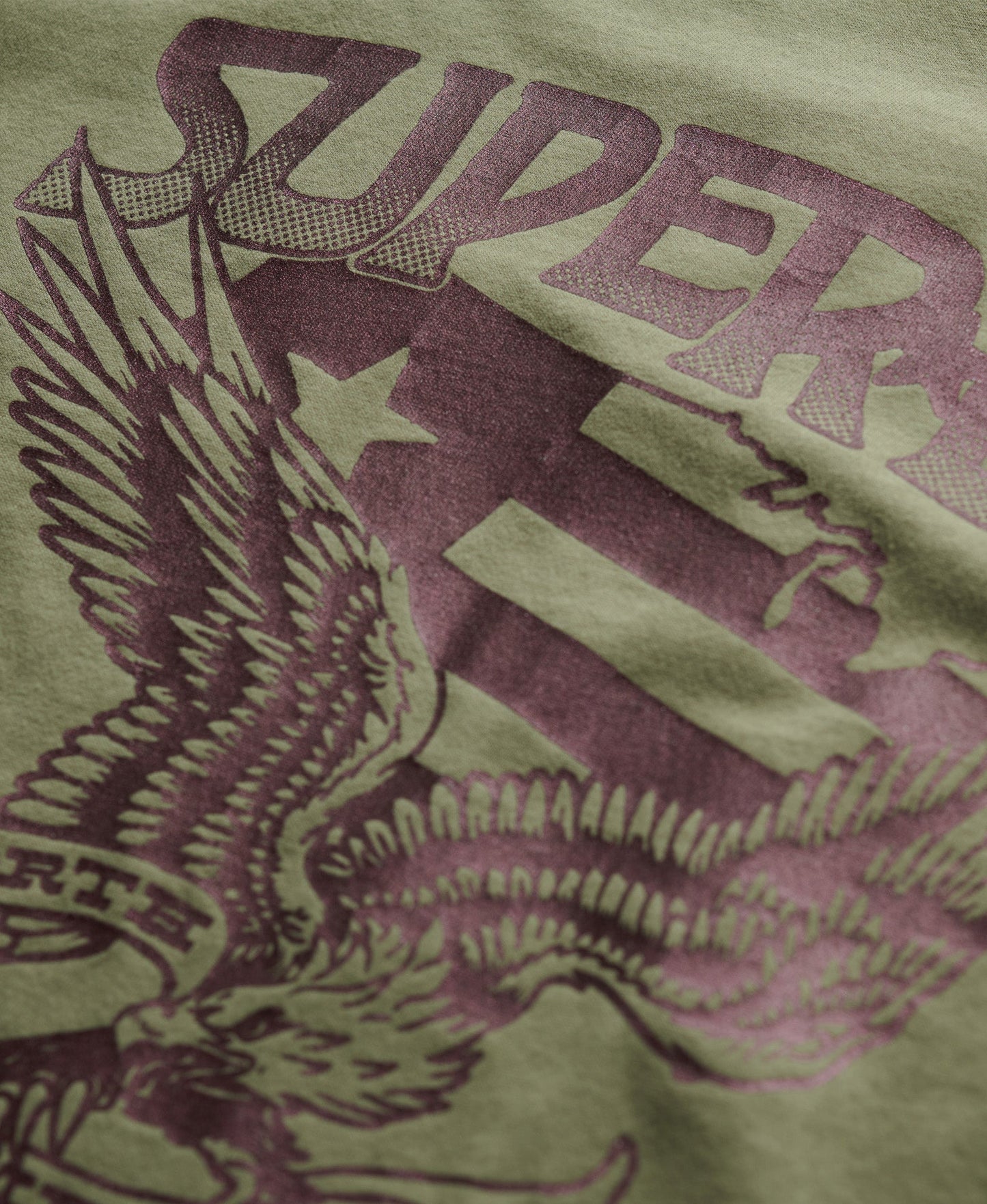American Eagle Tee | Light Khaki Green