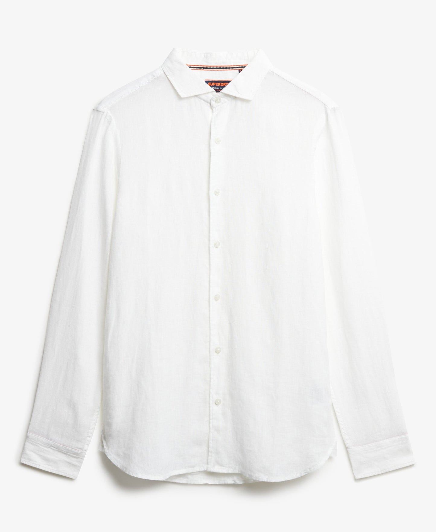 Vacation Long Sleeve Linen Shirt | Optic