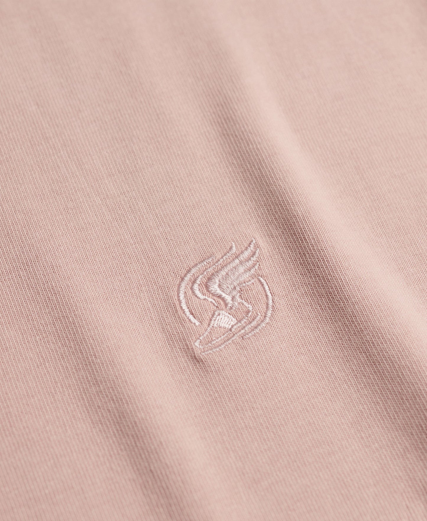 Blank Oversized Tee | Ashy Pink
