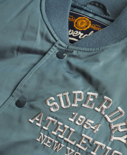 Athletic Varsity Bomber | Goblin Blue