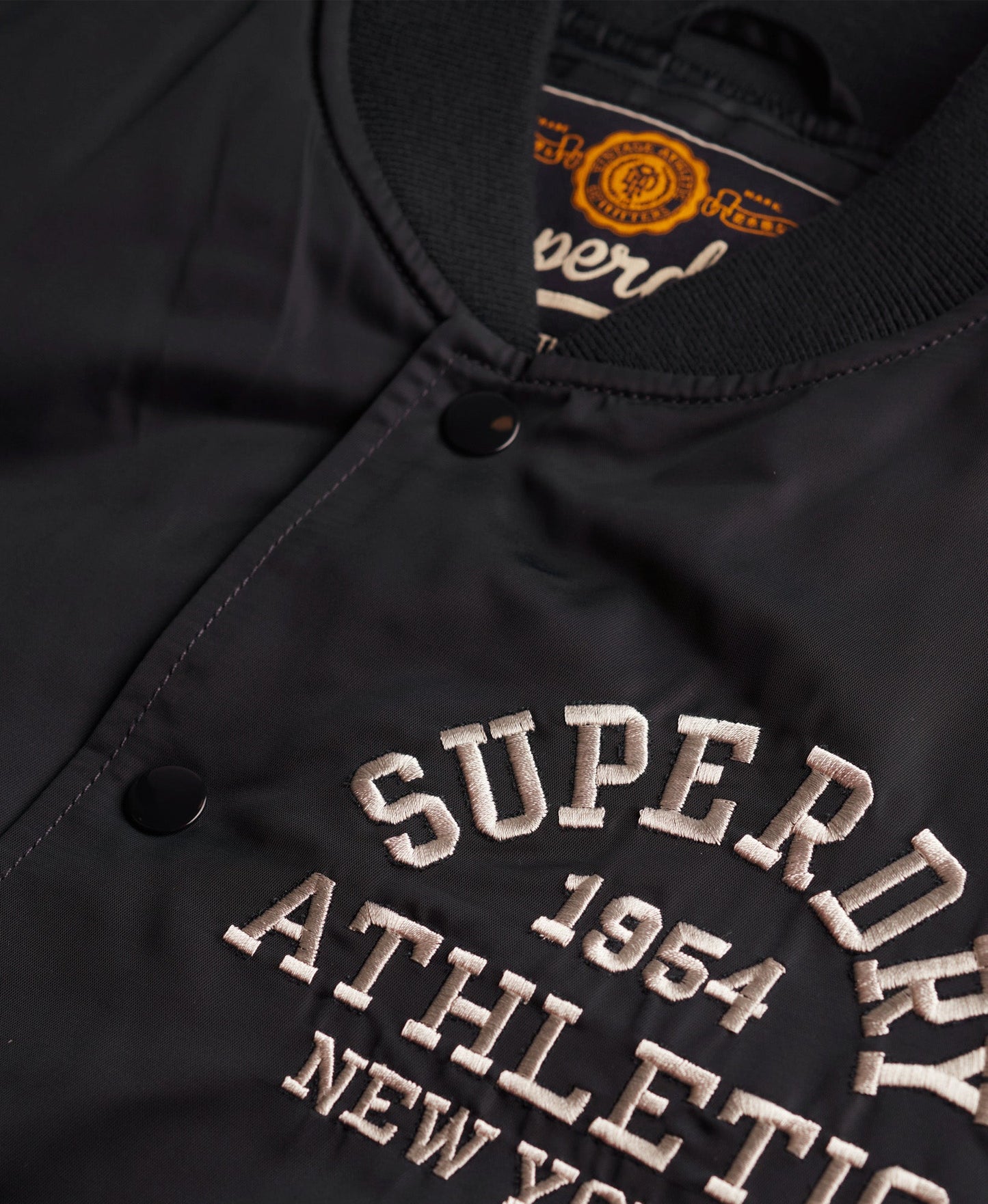 Athletic Varsity Bomber | Black