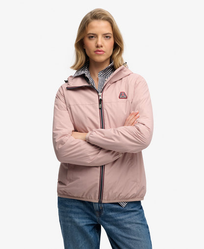 Essential Tri Windbreaker Jacket | Adobe Rose