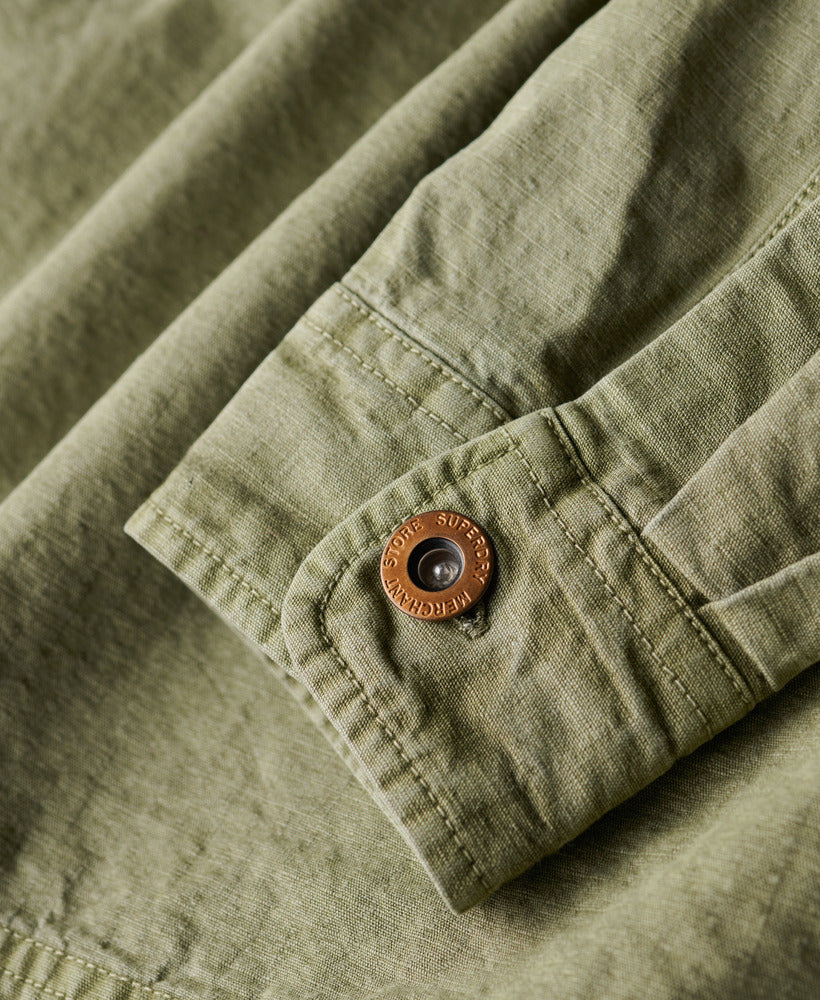 Merchant Store - Ripstop Overshirt | Olive Khaki