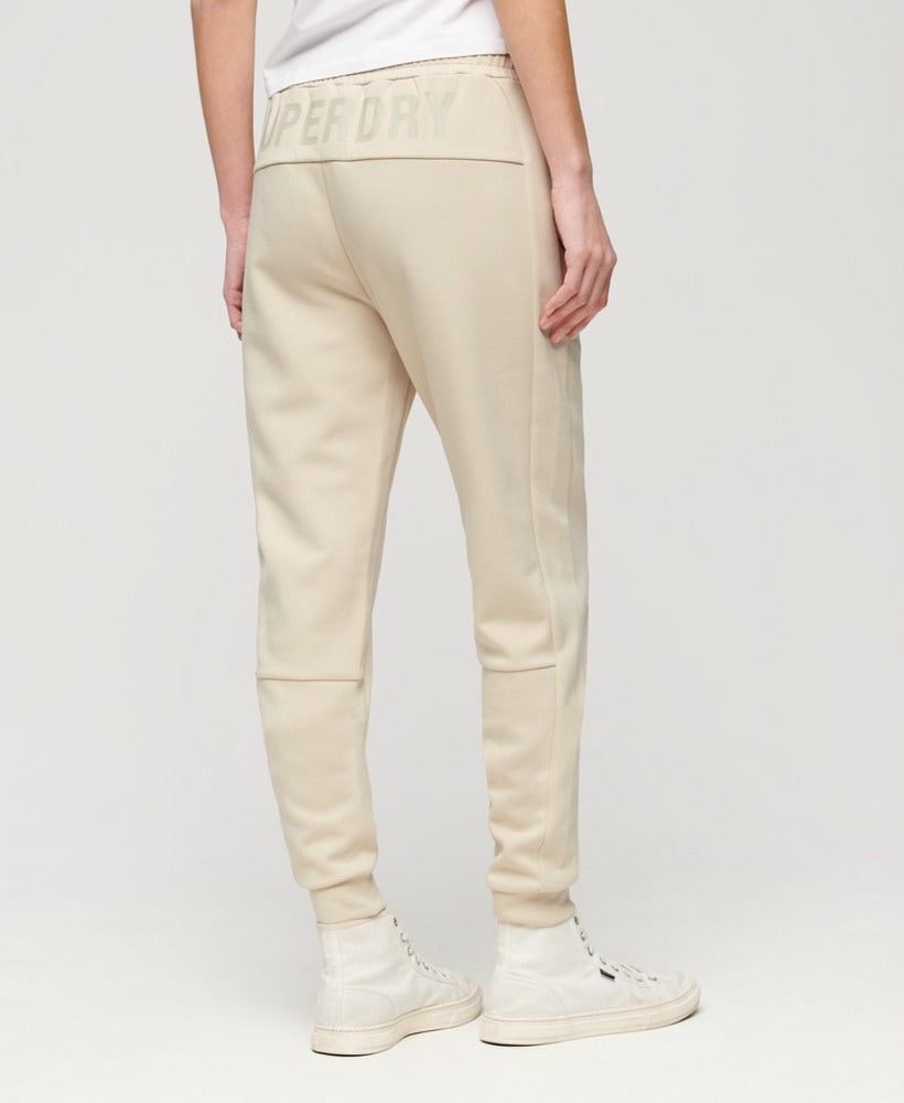 Sports Tech Slim Joggers | Pelican Beige