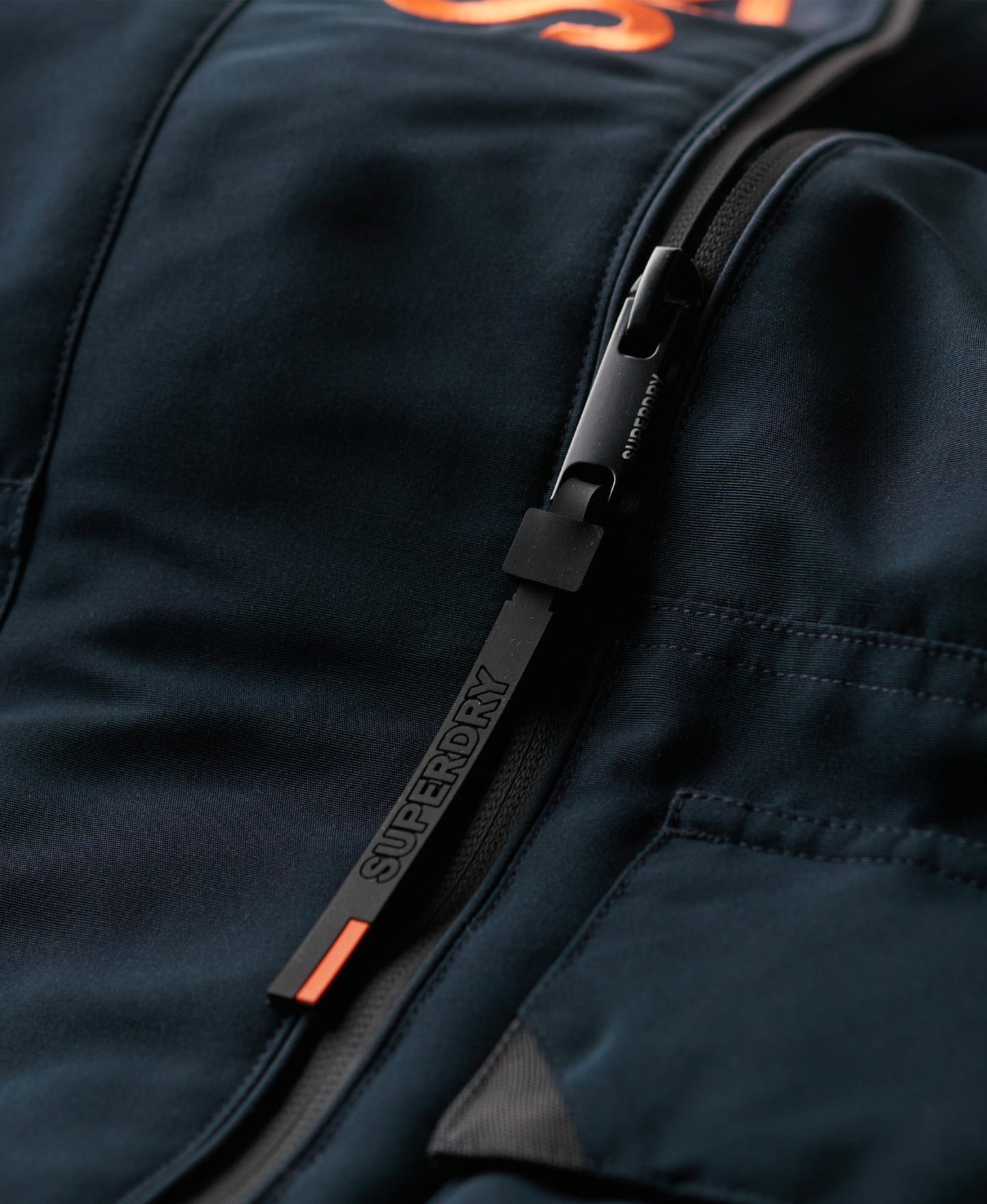 Hooded Ultimate Embroidered Windbreaker | Eclipse Navy