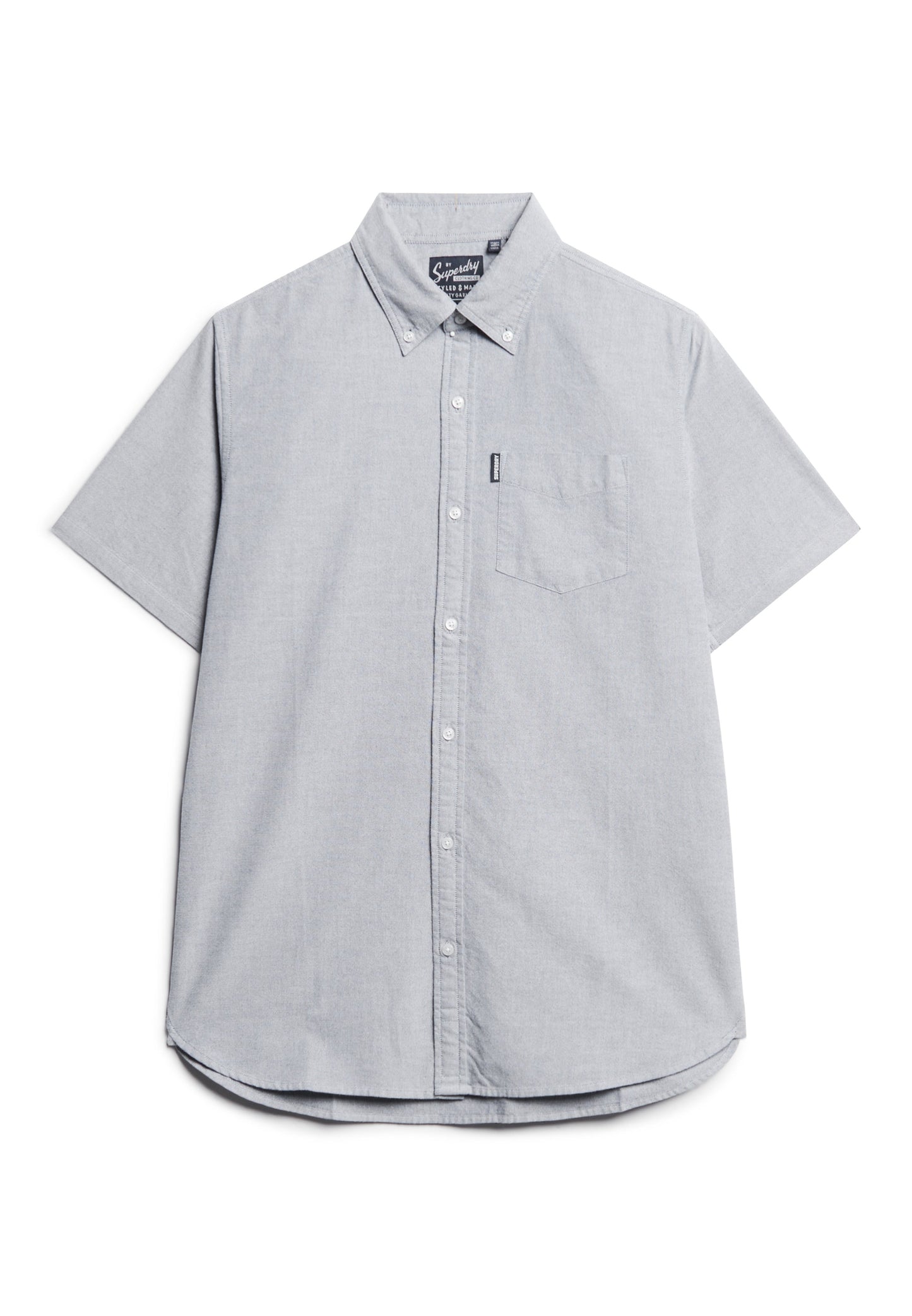 Vintage Oxford Short Sleeve Shirt | Navy