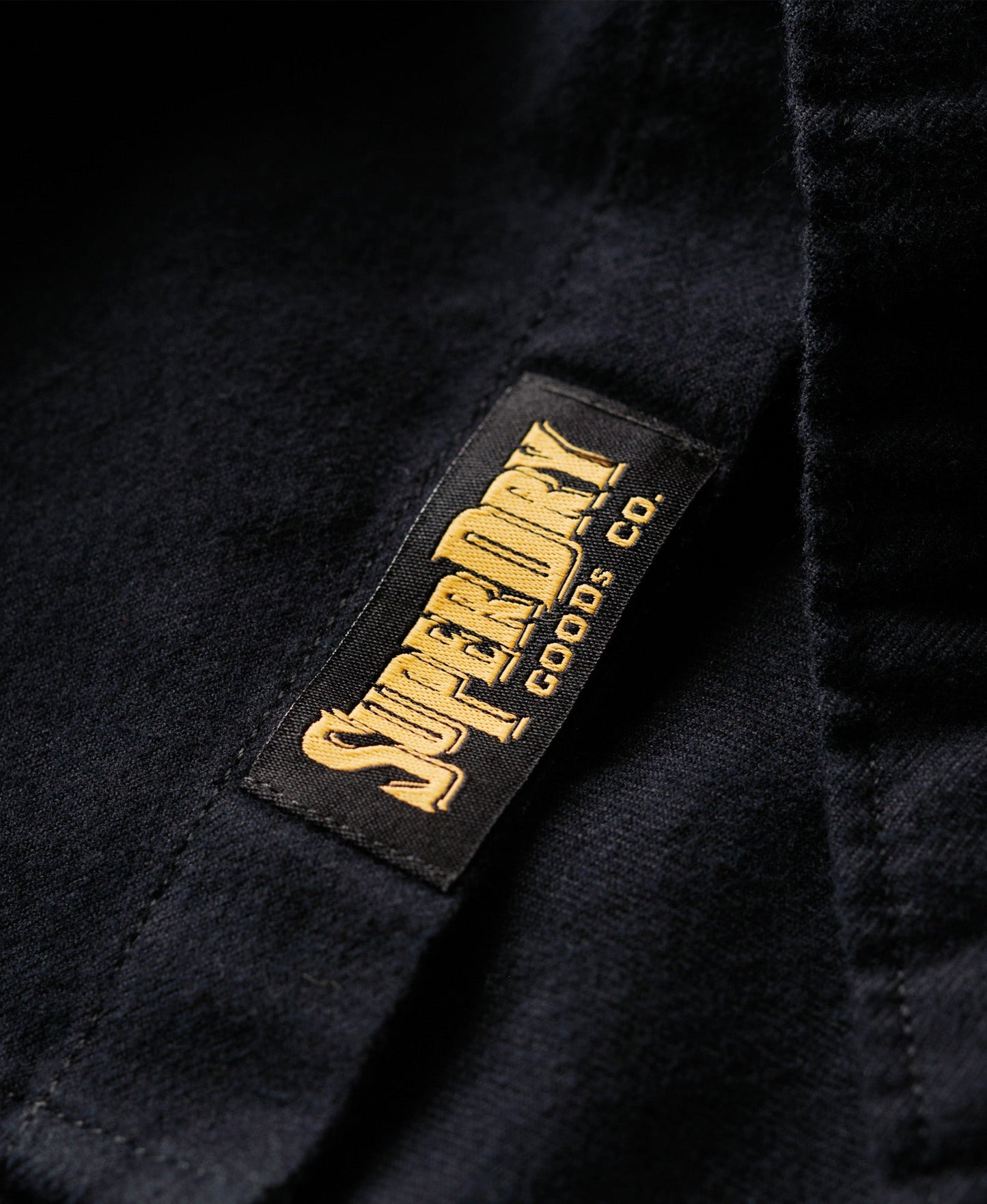 Flannel Workwear Shirt | Jet Black