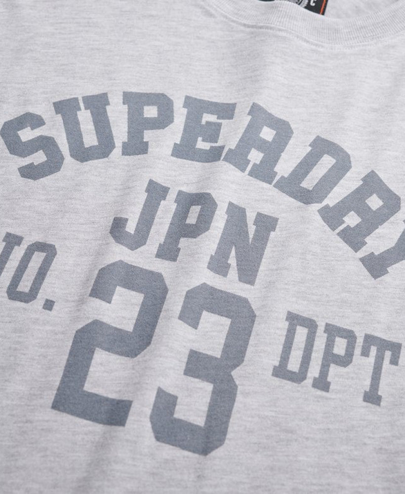 Athletic Essential Tee | Cadet Grey Marle
