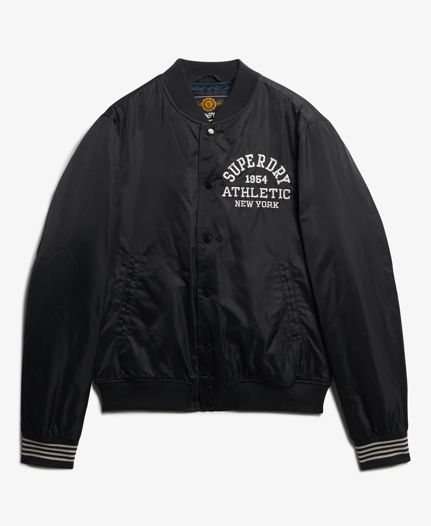 Athletic Varsity Bomber | Black