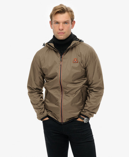 Essential Tri Windbreaker Jacket | Canyon Sand Brown
