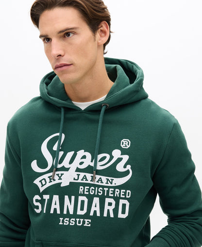 Standard Script Hoodie | Enamel Green