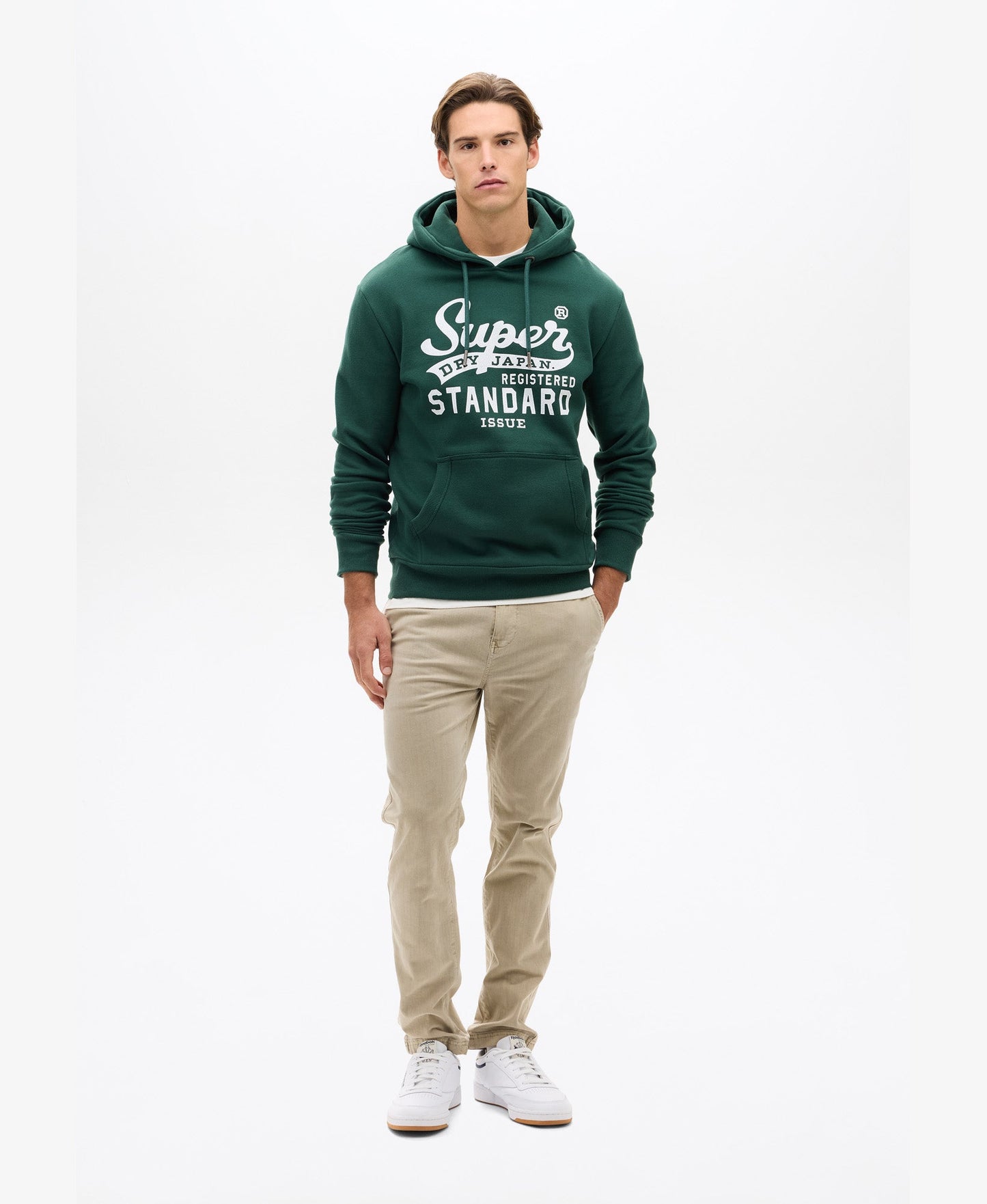 Standard Script Hoodie | Enamel Green