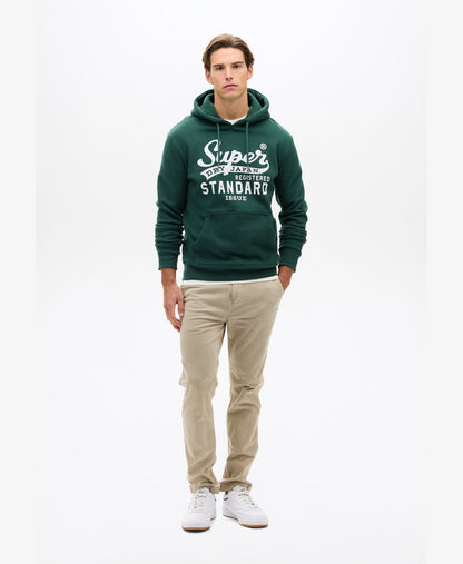 Standard Script Hoodie | Enamel Green