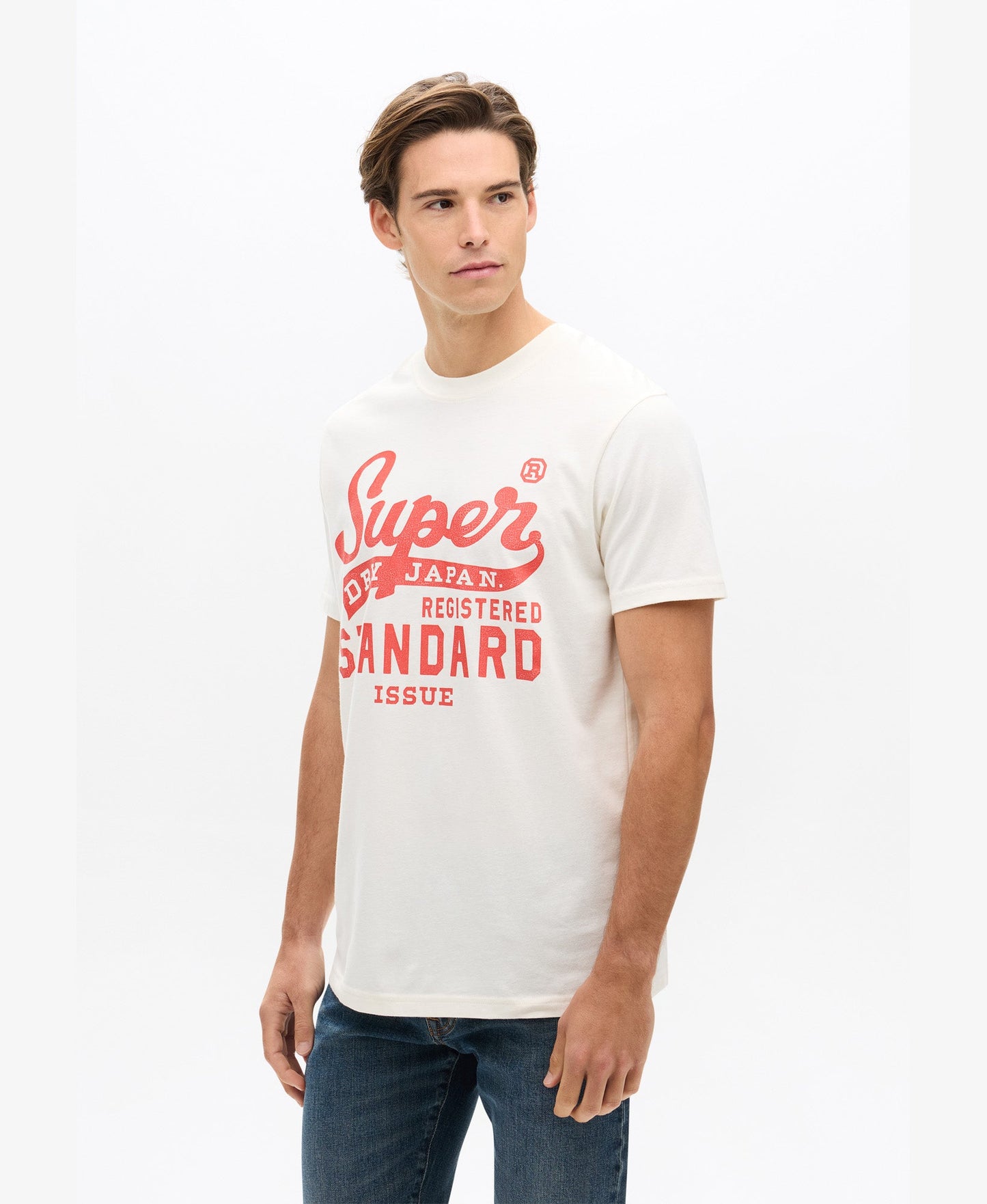 Standard Script Tee | Cream